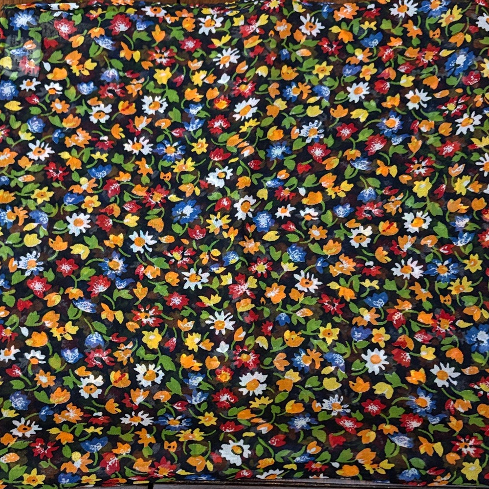 Classy square silk scarf